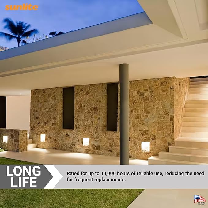 Sunlite CFL Plug-in PLT 4-Pin Triple Tube Light, 32 Watts, 4-Pin GX24q3 Base, 2400 Lumens, 3000K Warm White, 10 Pack