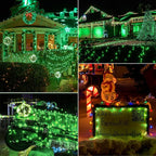 50-Pack C7 Replacement Christmas Light Bulbs, C7/E12 Commercial Grade Vintage Incandescent Light Bulbs for Outdoor Indoor Christmas String Lights, Holiday Parties, Yard Decorations, 5 Watt, Green