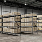 WORKPRO 8000LBS Storage Shelves, 77" Extra-Wide Garage Shelving, Heavy-Duty Metal Shelving Unit, Adjustable 4-Tier Garage Storage Rack for Warehouse, Basement,77" W X 24" D X 72" H, Black