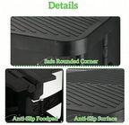 2 Step Stool Foldable, Non-Slip Steps, Folding Step Stool for Adults & Kids, Plastic Stool Pool Ladder, Collapsible Stools 2 Step Ladder for Kitchen Toilet Bedroom Office RV, Holds 330 lbs