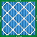 Filterbuy 24x24x1 Air Filter MERV 13 (MPR 1900) Health Defense Replacement (6-Pack), Electrostatic Pleated HVAC AC Furnace Filters, Made in USA (Actual Size: 23.38 x 23.38 x 0.75)