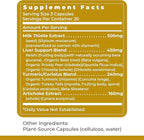 Premier Research Labs HepatoVen - Milk Thistle Liver Support, Liver Cleanse & Maintain, Liver Pills, Liver Vitamins for Women & Men with Artichoke Extract - 60 Vegetarian Capsules