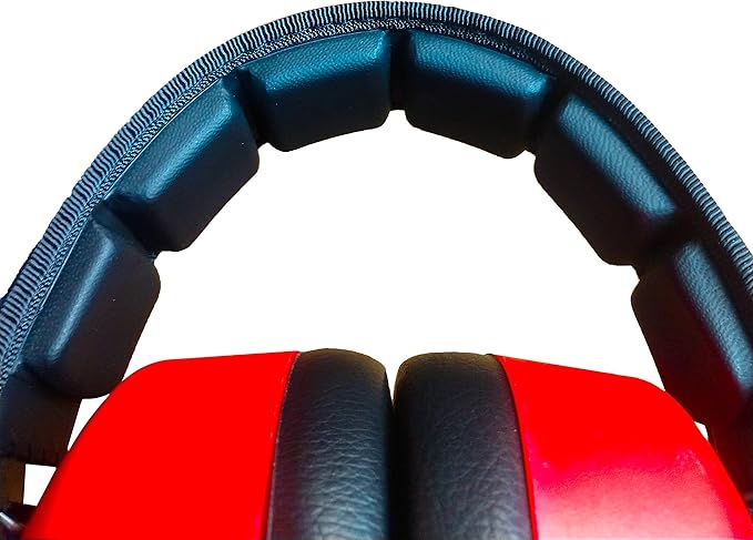 DECIBEL DEFENSE Professional Safety Ear Muffs 37dB NRR - The HIGHEST Rated & MOST COMFORTABLE Ear Protection for Shooting & Industrial Use - PROFESSIONAL HEARING PROTECTION (SAFETY RED)