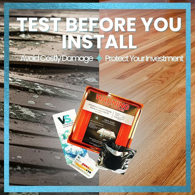 Moisture Test - Calcium Chloride Test Kit (100 Pack)