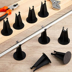 400 Pcs 200 Pcs 2-1/4 Inch Length x 1.97 Diameter for Plastic Rebar Chair #3 to #5 Black Heavy Construction Concrete Tool