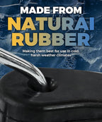 Bungee Cords with Hooks 15", Heavy Duty Rubber Straps, 10 Pack Bungee Straps for Trucks, Tarp Tie Downs, Rain Cover, Cargo, Canopy, Outdoor Use, 180 lbs Load