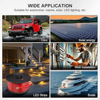 12 Gauge Electrical Wire 2 Pack Total 100ft-Black 50 ft and Red 50 ft Soft Flexible Copper-Clad Aluminum(CCA) 12 AWG PVC Wire for Lamp, Household Appliances RC Toys, Models, Auto, Electronics