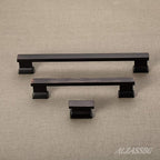 Alzassbg 5 Pack Oil Rubbed Bronze Cabinet Pulls, 15 Inch(381mm) Hole Centers Kitchen Cabinet Handles for Cabinets and Drawers AL3061ORB