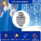 (3/4" Conduit Coupling 20 Pack) Yariwiz 3/4 Plastic Liquid Tight Conduit Coupling