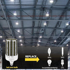 250W 2 pack LED Corn Light Bulb,(2500W Equivalent )Commercial Grade 36500LM DayLight 5000K E26/E39 Medium Mogul Base LED Lamp,Large Area Lights For Outdoor Indoor Garage Warehouse Factory Bay Light