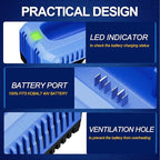 40-Volt Charger Replace for Kobalt 40V Battery Charger, Compatible with Kobalt 40V Li-ion Battery KB640-03 KB240-06 KB640-06 KB245-06 KB440-03