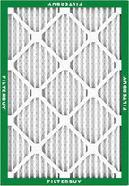 Filterbuy 22x24x1 Air Filter MERV 8 (MPR 700) Dust Defense Replacement (6-Pack), Electrostatic Pleated HVAC AC Furnace Filters, Made in USA (Actual Size: 21.50 x 23.50 x 0.75)
