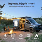 Tankless Water Heater 8L, Portable Propane Camping Water Heater 2.11GPM with Handle Overheating Multi-Protection, Instant Gas Hot Water Warmer for Outdoors RV Trips Shower Boat Cabins,White