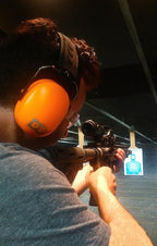 DECIBEL DEFENSE Professional Safety Ear Muffs 37dB NRR - The HIGHEST Rated & MOST COMFORTABLE Ear Protection For Shooting & Industrial Use - THE BEST HEARING PROTECTION GUARANTEED