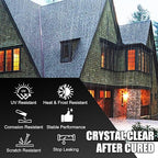 Waterproof Sealant - 70oz Water-Based Transparent Waterproof Coating, Invisible Water Proof Agent Indoor & Outdoor, Anti-Leakage Water Sealant for Roofs, Walls, Bathroom, Kitchen, Terraces, Garden