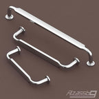 Alzassbg 10 Pack Polished Chrome Cabinet Handles, 7-1/2 Inch(192mm) Hole Centers Arch Modern Cabinet Pulls Kitchen Hardware for Cabinets AL3503CP