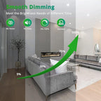 LEDIARY 6 Pack Gimbal LED Recessed Lighting 4 Inch, 5CCT Adjustable Recessed Light Slim Selectable 2700K-6000K,750LM Can Lights with Jbox,Canless Down Light Ceiling Light with IC Rated ETL Listed