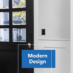 LIDER Brushed Black Minimalist Design Decorator Switch, Frameless Paddle Wall Light Switch, On/Off Rocker Switch, Single Pole, Residential Grade, UL Listed, 3 Wire, 15A 120-277VAC, 5 Pack