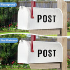 910 PCS 42 Sheets Letter Stickers Large Mailbox Numbers and Letters Self Adhesive Vinyl Waterproof Custom Alphabet Number Stickers for Mailbox Address, DIY Crafts, Door, Windows Decor (3 Inch,Black)