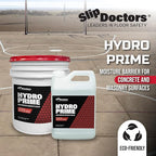 Hydro Prime - Moisture Barrier and Penetrating Sealer for Concrete & Masonry Floors - Primer for Long-Lasting Paint & Coating Protection (5 Gallon)