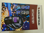 ARCCAPTAIN Welding Helmet Auto Darkening, 1/1/1/1 True Color Welding Hood, 4 Arc Sensor 1/25000s Response Time Solar Powered Weld Hood Helmet, HSH-S800-Warrior