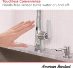 American Standard 104880GN00 Aspirations Touchless Pull-Down Kitchen Sink Faucet, 1.8 GPM, Brushed Gold