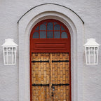 Darkaway 2pcs Outdoor Sconce Lights Wall Light Fixtures, 14inch Large Porch Light Outdoor Wall Anti-Rust Waterproof Aluminum with Glass Exterior Light Fixture for Patio Yard Garage