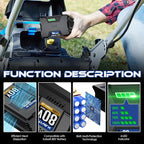 XAVITO Replacement for Kobalt 80V Battery 3000mAh, Compatible with Kobalt 80V Cordless Power Tool, New Upgraded 3X Longer Runtime, Replace for KB2580-06 KB480-06 KB580-06 Battery