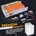 Dryer Heating Element Replaces For Whirlpool LER5620KQ1 LER4634JQ1 LER4634PQ0 LER7646EQ2 LER3624EQ1 LER4634EQ2 LER8858EQ1 WED5300VW0 WED4800XQ3 WED5100VQ0 LER4634EQ0 LER3624EQ0 LER4634JT0 Thermostat