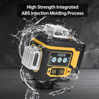 Laser Level with Tripod, 4 x 360 Self Leveling Laser Measuring Tool Green 16 Line Level Laser 360 Self Leveling for Construction, Home Renovation, Picture Hanging