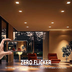 PAR30 Short Neck Halogen Flood Light Bulbs, 120V 39W PAR30 Light Bulb, Dimmable, High Output, E26 Medium Base, 2700K Warm Lighting, 3000 Hours for Recessed Light Bulb(6 Pack)