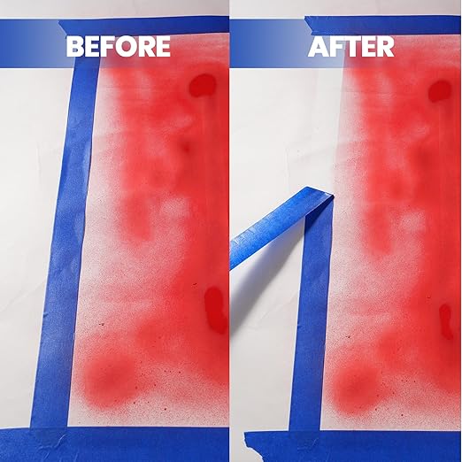 ADHES Upgrade Blue Painters Tape, 0.7 Inch x 60 Yards x 10 Rolls, Blue Paint Tape Masking Tape No Residue & Anti UV Multi Surface Painting Tape for Indoor and Outdoor Use