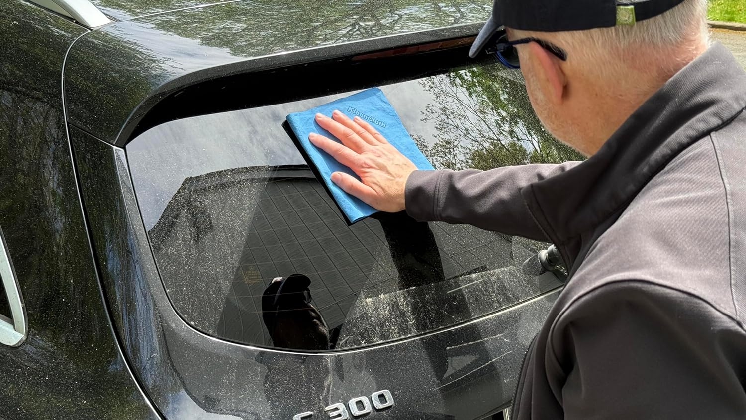 Reusable Antibacterial Cleaning Cloths – Removes 99.99% of Bacteria with Just Water | Silver-Embedded, Chemical, Odor, Streak & Scratch-Free for All Surfaces | 4 Pack