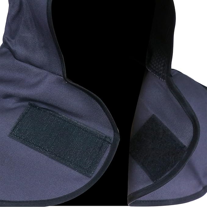 Welding Hood, Light Weight Heat & Abrasion Resistant Head Protector with Neck-Shoulder Drape, Essential Welding Helmet Cape for Men & Women