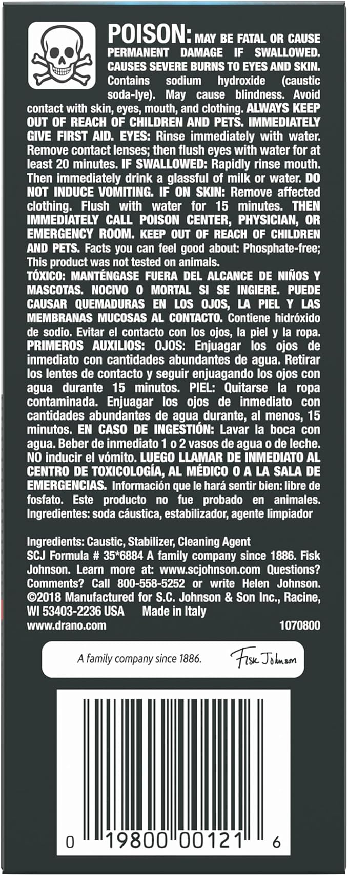 Drano Kitchen Granules Clog Remover, 8.8 oz (Pack of 3)