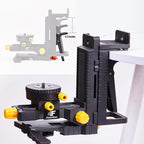 FenoGan laser level accessory kit 360 ° base, upgraded base stability bracket, with 5/8-inch threaded interface, multifunctional magnetic rotating base with tilt angle adjustment, and adjustable clamp