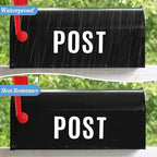 420 PCS 42 Sheets Letter Stickers Big Font Mailbox Numbers and Letters Self Adhesive Vinyl Waterproof Alphabet Number Stickers for Mailbox House Address, Cars, Poster, Business Decor (5 Inch,White)