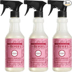 Mrs. MEYER'S CLEAN DAY Multi-Surface Everyday Cleaner, Peppermint Scent, 16 Ounce Bottle (Pack of 3)