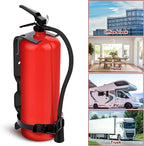 2 Pack Fire Extinguisher Brackets- 2.5 LB Fire Extinguisher Wall Mount Bracket- Metal Heavy Duty Fire Extinguishers Holder for Home, Car, RV, Truck, Mini Fire Extinguishers (Non-Universal)
