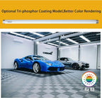 12 Pack 17W 24in T8 Bright White Fluorescent Tube, F17T8/865 6500K Daylight,2 Foot T8 Linear Fluorescent Lamp,Medium Bi-Pin (G13) Base,1350 Lumens