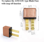 7.5A, Automotive Circuit Breaker, Plug in Mounting, ATC Blade Type Terminal Connection (2 pcs)