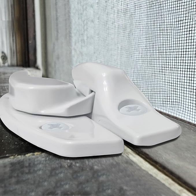 Zinc Sash Lock and Keeper fit for Andersen Sash Lock & Keeper 1968 to Present (White)