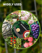 Pruning Shears - 6.9" Professional Garden Shears with SK5 Stainless Steel Sharp Blades, Garden Clippers with Comfortable Grip Hands and Safety Lock, Gardening Tools for Men Women - Red