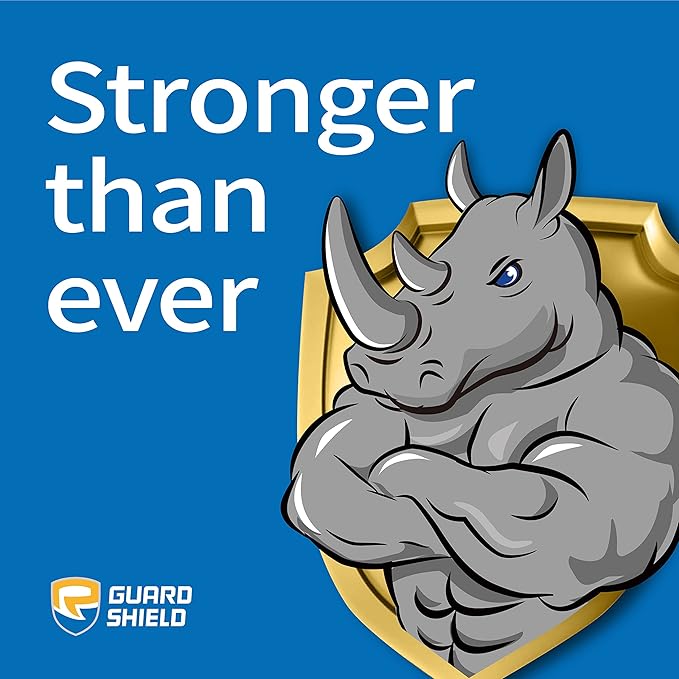 GUARD SHIELD Tarps Heavy Duty Waterproof 16x20 Feet Brown/Silver Poly Tarp Cover Outdoor Thick UV Resistant Tarpaulin with Grommets 10mil (2-Pack)