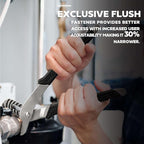 Olympia Tools Tongue and Groove Pliers, Straight Jaw Pliers with Cushion grip, 5 Jaw positions, 1.7" Jaw Capacity, Water pump plier (8-Inch)