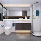 4-Piece Bathroom Hardware Set Chrome Bath Towel Bar Holder Sets Wall Mounted Stainless Steel Bathroom Accessory Kit, Polished Chrome 23.6 Inch