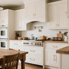 10 Pack 6.3 Inch(160mm) Hole Center Brushed Champagne Bronze Modern Cabinet Pulls Kitchen Cabinet Handles Kitchen Cabinet Hardware Timeless Drawer Pulls for Dresser Wardrobe, Champagne(6.3x10)