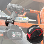 MUTUACTOR Magnetic Tool Holder - Heavy Duty, Quick Response, for Cordless Drills, Impact Wrenches, Screws, Bits, Nails & Hardware (1 Set)