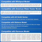 100112328 Minivolt Thermopile for Water Heater, 21" 100112328 Thermopile Assembly Compatible with Reliance Whirlpool, A.O.Smith, Kenmore, Replace Model 6911197, 9007872005, 100094024