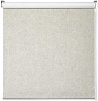 ALLBRIGHT 100% Blackout Roller Blinds Woven Shades with Striped Jacquard, Cordless Window Shades, UV Protection Fabric, Easy-Install for Indoor Home & Office, Dark Blue, 20" W x 72" H